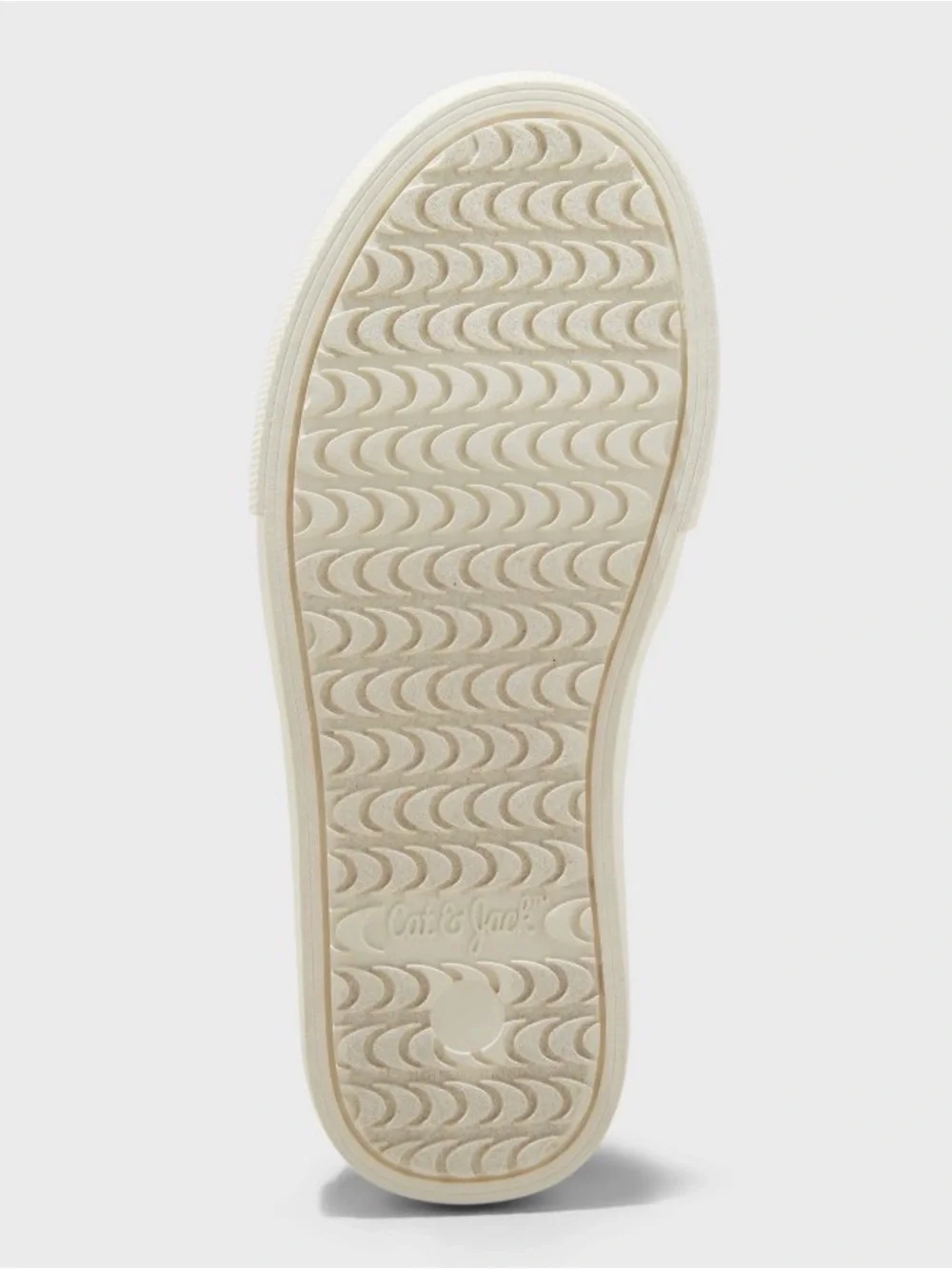 Cat & Jack Brown Slip-On Sneakers with Blue Insole